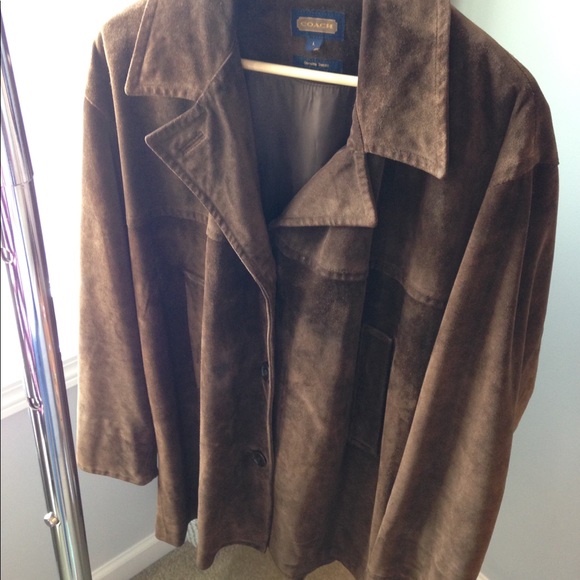 Coach Other - Men’s coach brown suede jacket